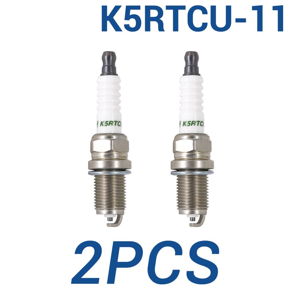 2-8PCS Spark Plugs Torch K5RTCU-11 with U-shaped Groove Replace for 2382/BKR5ES-11 K16PR-U11 K16PRU11 0242229530 FR8DX 2 pieces K5RTCU-11