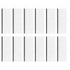 LITE-12 Piece Hepa Filter White Plastic For Vactidy Nimble T7 T8 Robot Vacuum Replacement Parts Washable Dust Filter