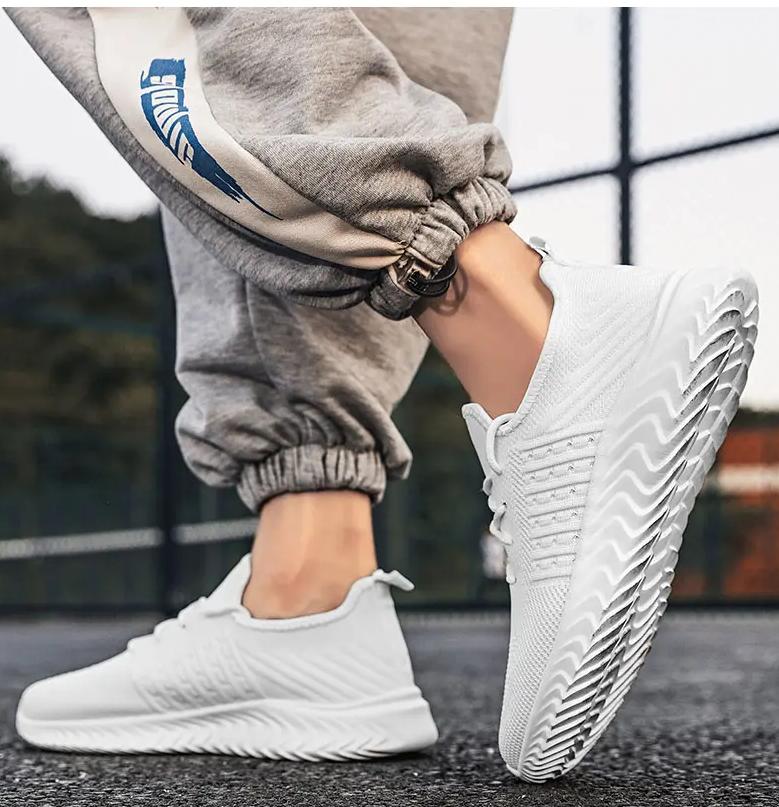 Sommerschuhe Herren Sneakers Freizeitschuhe Hochwertige Atmungsaktive Herrenmode Leichte Wanderschuhe Schuhe Zapatillas Hombre