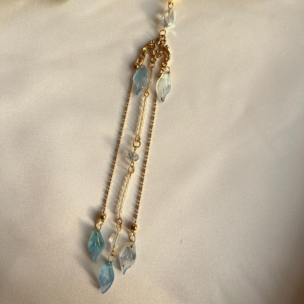 Exquisite Handmade Beaded Hairpin Tassel - Ancient Style Pendant Accessory