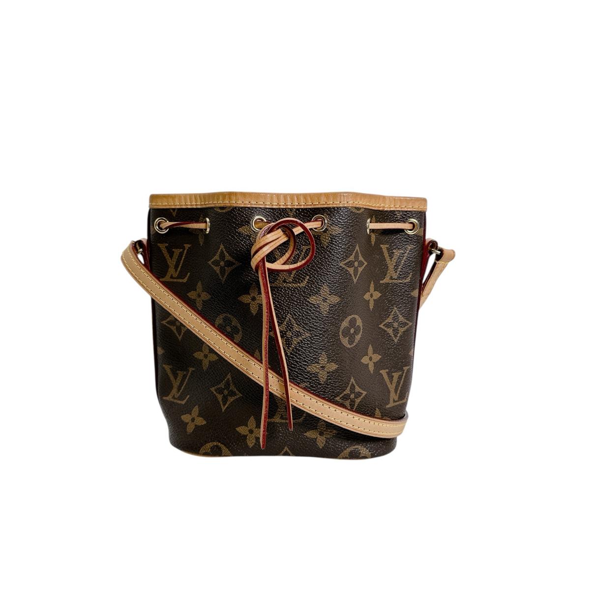 

LOUIS VUITTON Monogram Nanonoe Shoulder Bag Monogram canvas Women M41346 Used