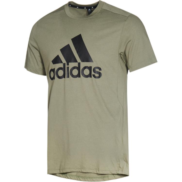 Мужская футболка Adidas Армейский зеленый GT3111 L