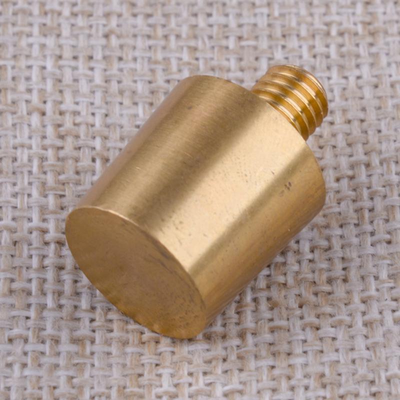 2Pcs M8 Thread Cone Battery Pole Adapter Terminals Connectors Fittings Brass Universal for Car Automobile Boat RV