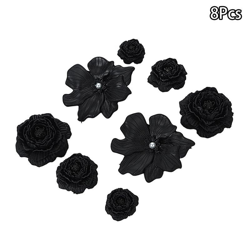 

8/17 шт. Летние Шармы для Обуви с Отверстиями, Пряжки-Аксессуары, Улучшенный Букет, Жемчужная Цепочка, Сделай Сам, 3D Цветы, Украшения для Обуви