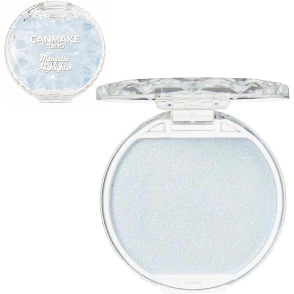 CANMAKE Munyutto Highlighter 04 Blue Topaz Highlighter Transparent Glow (3 pieces) 2