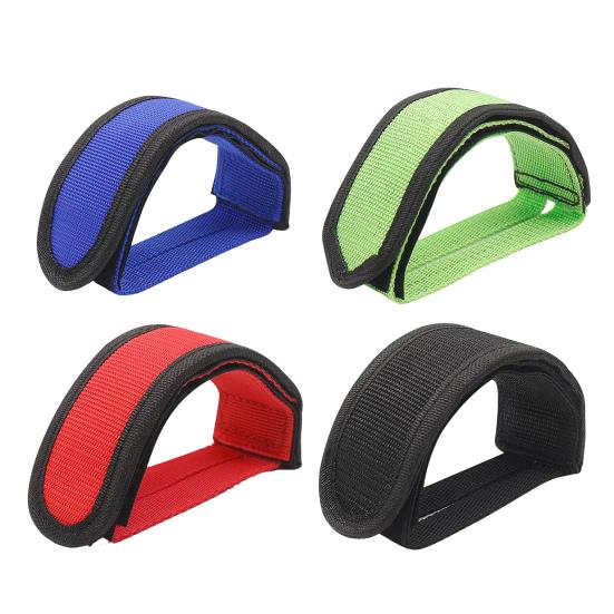 Bike Cycling Pedal Tape Anti-Slip Toe Strap Belt Sturdy Canvas