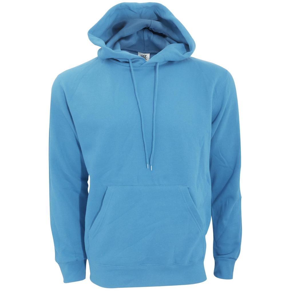 SG Mens Plain Hooded Sweatshirt Top / Hoodie