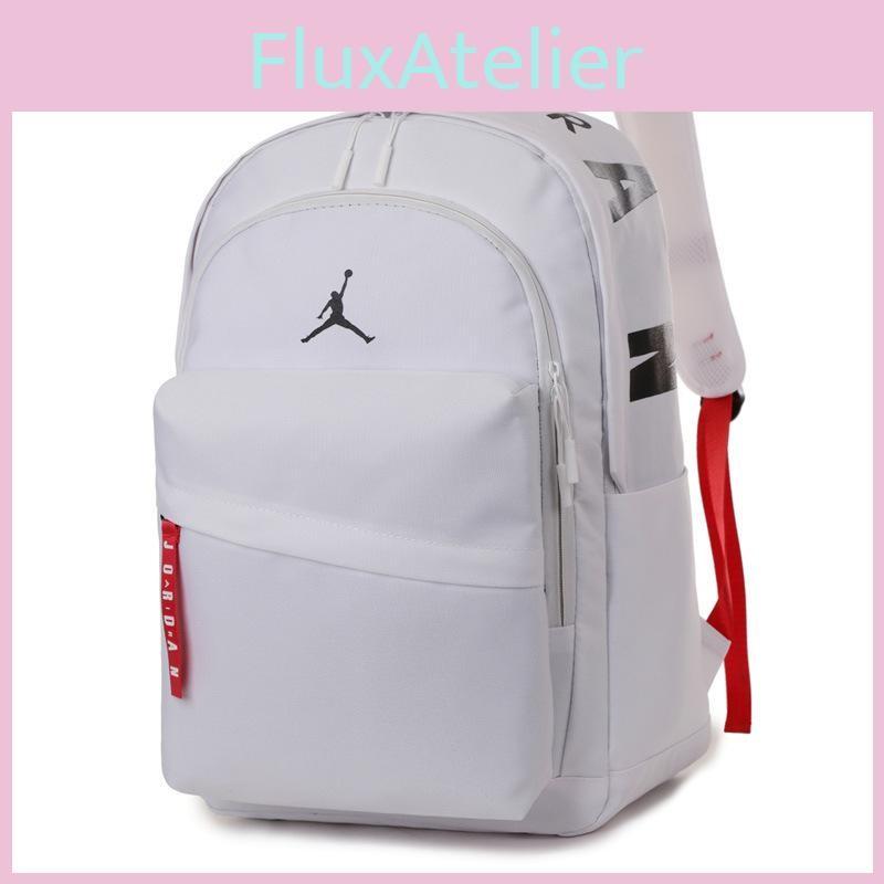 Solid Color Air Pattern Student Backpack Curved Straps Schoolbag Gift