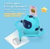 Smart Blue Children's Drawing Robot: Educational Enlightenment Toy with Pen Holder & Card Slot