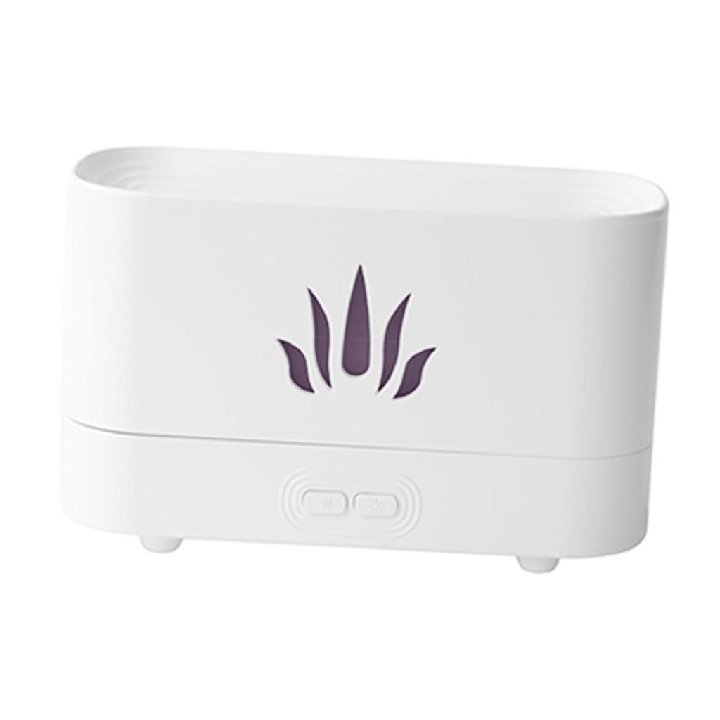 Difuzor de Aromă cu Flacără Compact Oprire Automată Umidificator Personal de Birou Portabil Mini Umidificator pentru Hotel Dormitor Cameră Birou Cadou