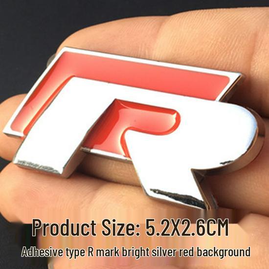 Golf CC Magotan Sagitar POLO R Car Emblems: Side, Rear, Grille R-Line Stickers
