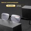 3 PC Anti Blue Light Reading Glasses for Men Women Fashion PC Lens Glasses Presbyopia Glasses Metal Frame Eyeglasses