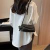 Vintage PU Crossbody Bag Retro Fashion Shoulder Bag  Women'S Casual Trendy Handbag & Purse