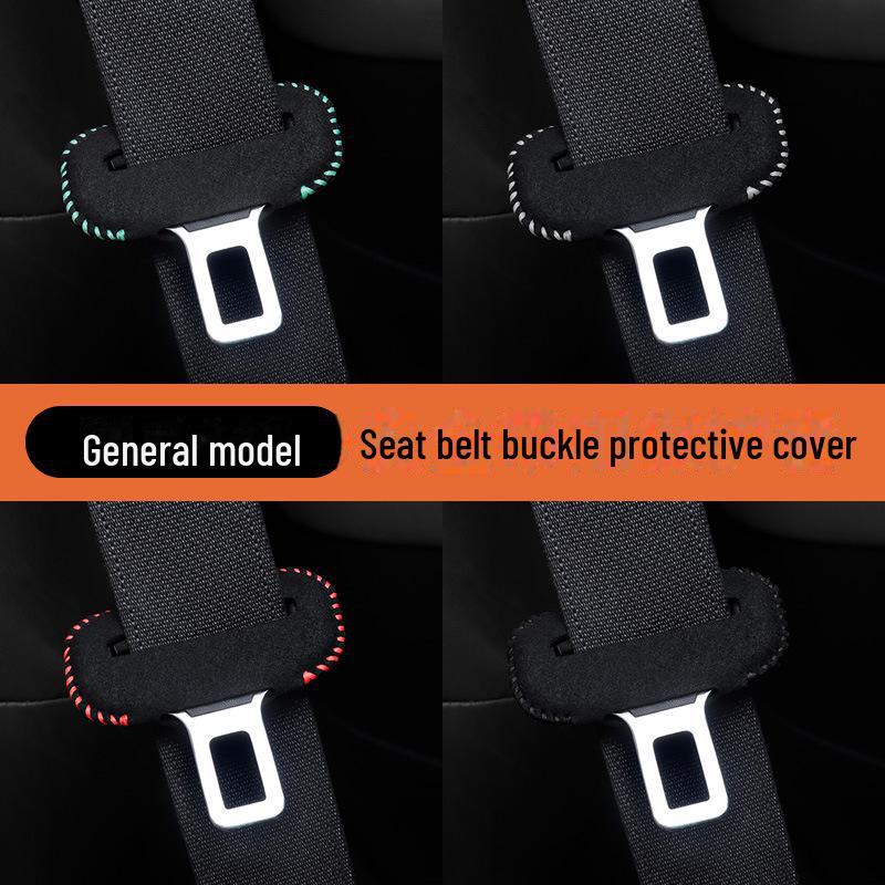 Car Seat Belt Anti-Scratch Noise-Reducing Protective Cover