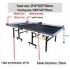 Indoor Standard Folding Ping Pong Table