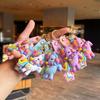 Colorful Horse Cartoon Colorful Unicorn Keychain Pendant Exquisite Girls Backpack Keychain Cute Pendant