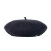 VARZAR VA Square Studded Wool Beret Gray
