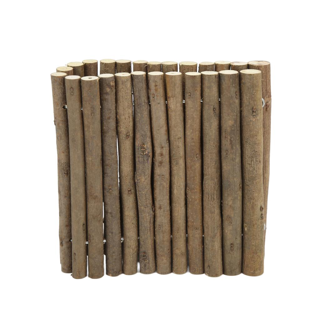 Wooden Hamster Bridge Small Animal Bendy Bridge for Guinea Pigs Ferrets Hedgehogs Chinchillas Small Rabbits15x60cm