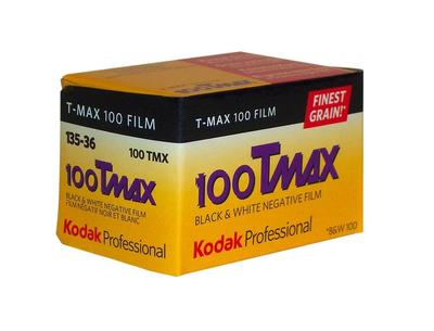 Kodak Black and White Film Professional 35mm 36 Sheets 8532848 T-MAX100