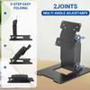 Wearson Touch Screen Monitor Mount and Integrated Computer Stand with Sturdy Metal and 100x100mm VESA Support Strips, 50x50, 75x75, (WS-03S)