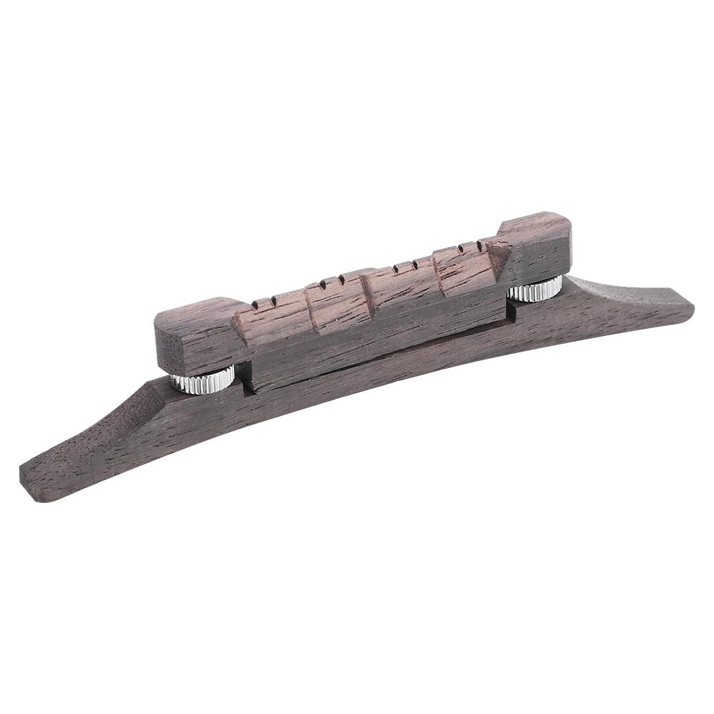 High Quality Adjustable Rosewood Mandolin String Height Bridge Musical Instrument Accessory