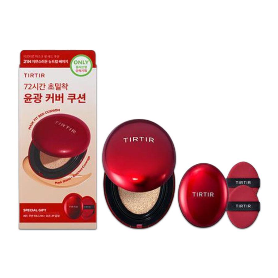 [Special Set / Limited Quantity] TIRTIR Mask Fit Red Cushion Set (17C Porcelain)