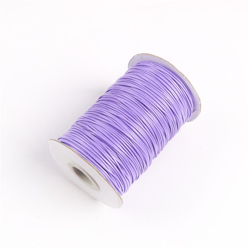 

20meters 0.5 0.8 1 mm Round Wax Cord Black Brown Color Beading Rope String For Diy Bracelet Necklace Findings Jewelry Making 0.5mm