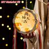 Handmade Mooncake Lantern Luminous Mid Autumn Lantern DIY Craft Kit Rabbit Lamp  Students