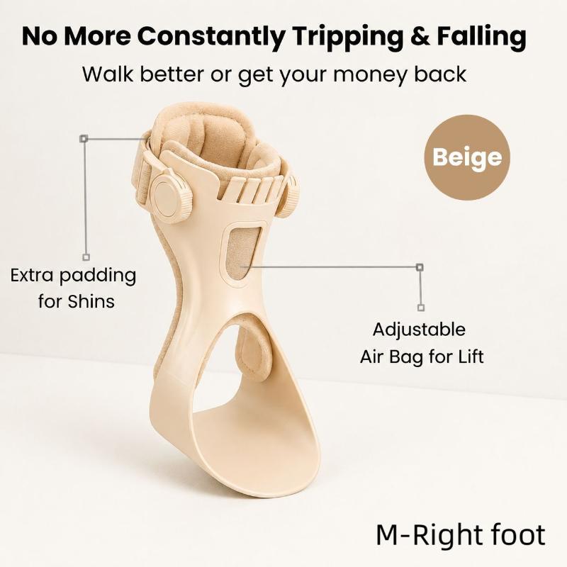 Knob Adjustment Plantar Fasciitis Splint Brace Buckle Compression Dorsal Drop Foot Orthopedic Brace Skin-Friendly Airbag