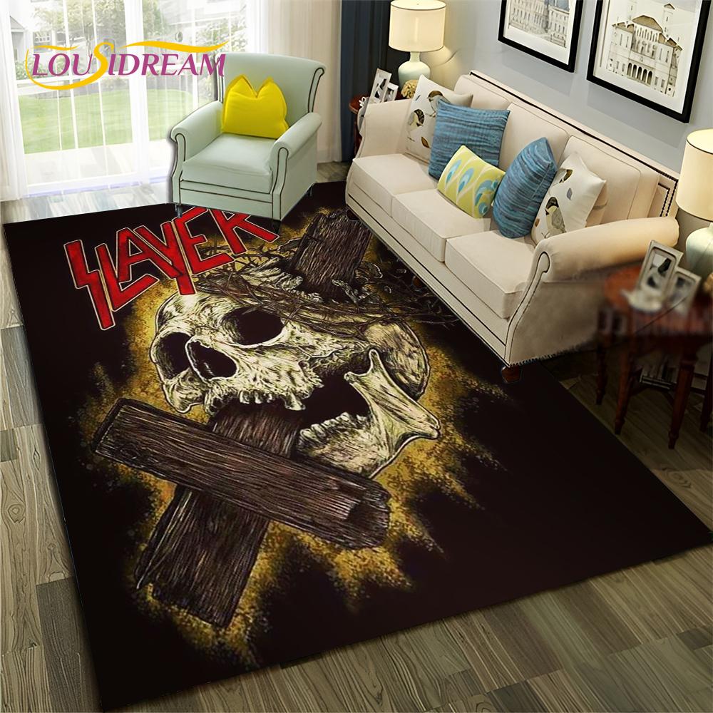 Tappeto Tappeto Rock Tappeto per Casa Soggiorno Camera da Letto Divano Zerbino Decorazione, Tappeto per Area Giochi Bambini Tappetino Antiscivolo