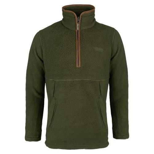 Jack Pyke Herren Sherpa Fleece Viertelreißverschluss Fleece