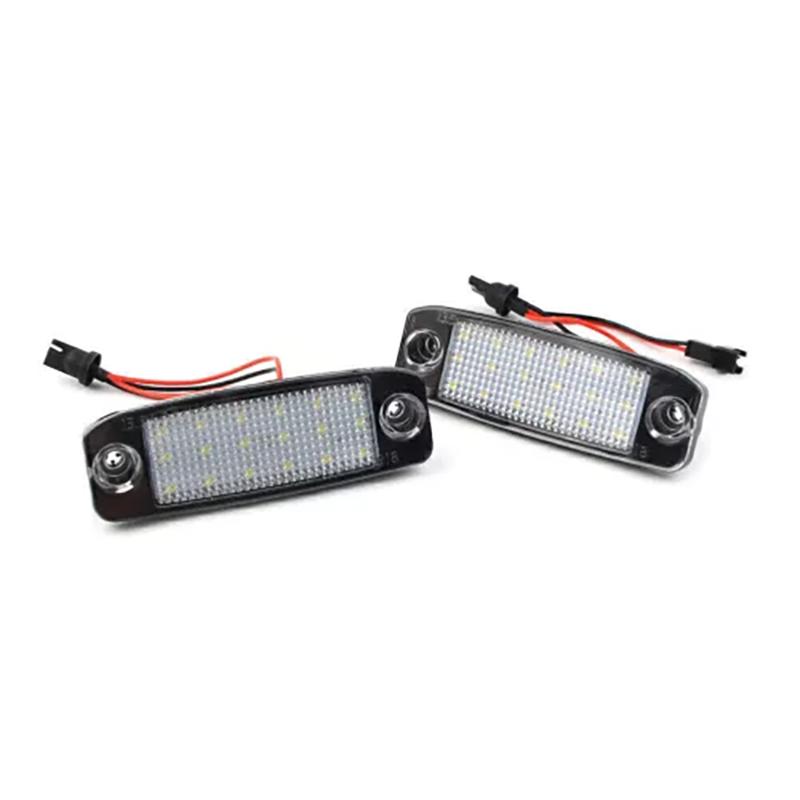 2 STK bil LED-nummerskiltlys for Hyundai-Sonata 10 2010~ For Hyundai-Kia Sportage 11-UP
