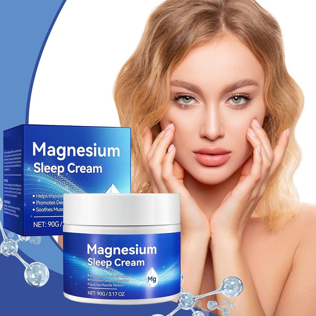 High Quality Sleep Magnesium Cream, Topical Magnesium Cream Is Easy To Absorb Without Residue, Body Sleep Discomfort Sleep Cream