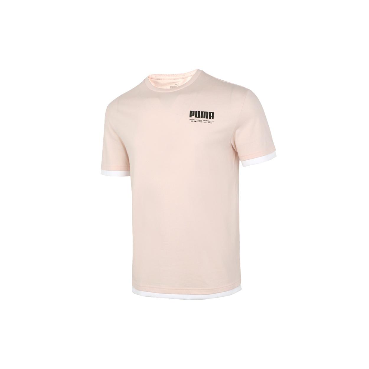 PUMA Summer Court T-Shirt Pink Men s 845862-27 S