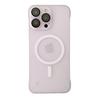 Ice Mist Matte PC Frameless Magnetic Suction Suitable for IPhone 16 Mobile Phone Case Apple 15 Lens Film Protection Case