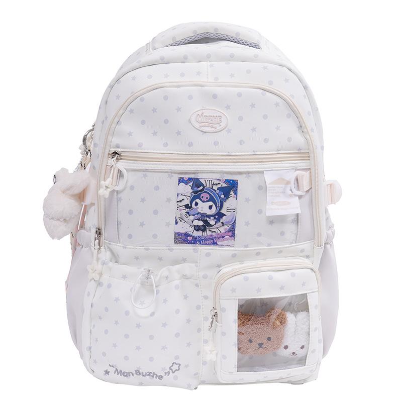 Schoolbag Japanese Star Pain Bag Girls Backpack Junior High School High School Students Large Capacity Multi-compartment Backpack High Value Schoolbag