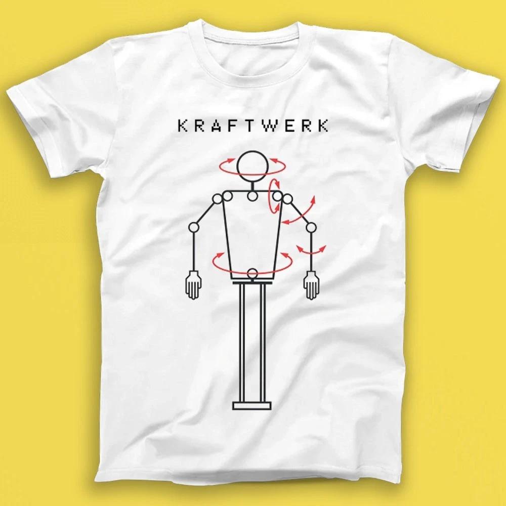 Kraftwerk Robot Electronic Synth Pop Music Gift Tee T Shirt T1940 3XL