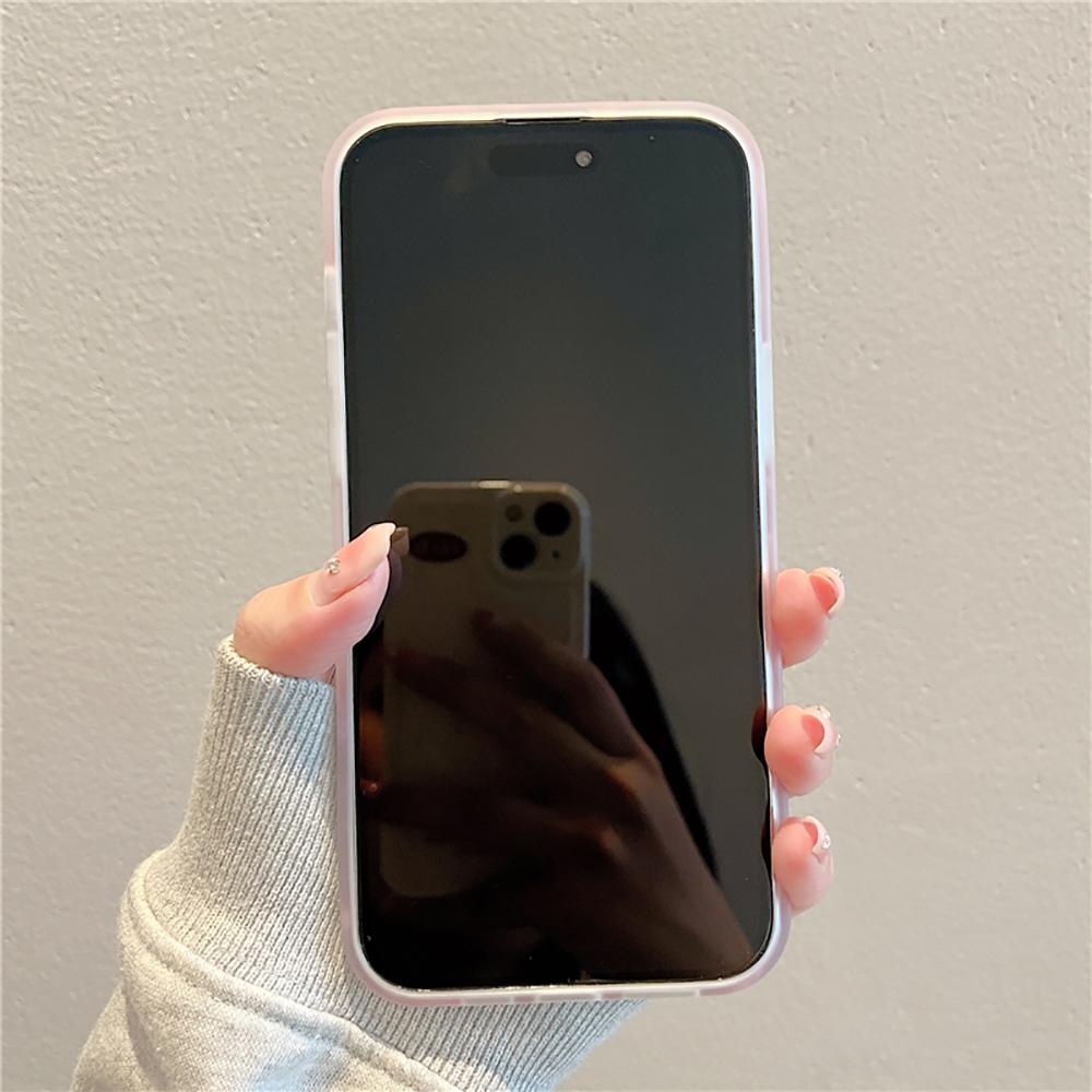 Süße Kaninchen schöne Tier Handytasche für Iphone 14 13 12 11 Pro Max Plus Mode Cartoon weiche Silikon transparente Rückseite Abdeckung