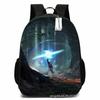 Naruto Peripheral Schoolbag Naruto Sasuke European and American Elementary and Middle School Students Backpack Cartoon Animation Computer Bag