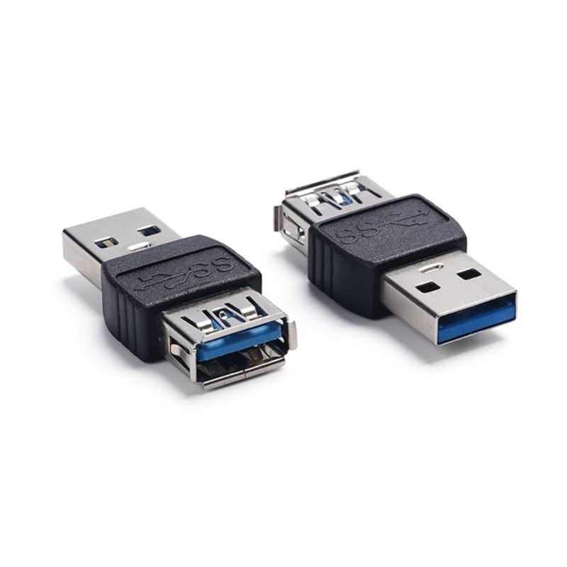 USB3.0 Female To USB3.0 Male Adapter 5Gbps Fast Data Transfer Power Adapter for Laptops Mobile Phones Tablets Mouse