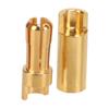 5.5mm Gold Plated Male and Female Banana Plug Gold Plated Male Female Banana Connectors Plug RC