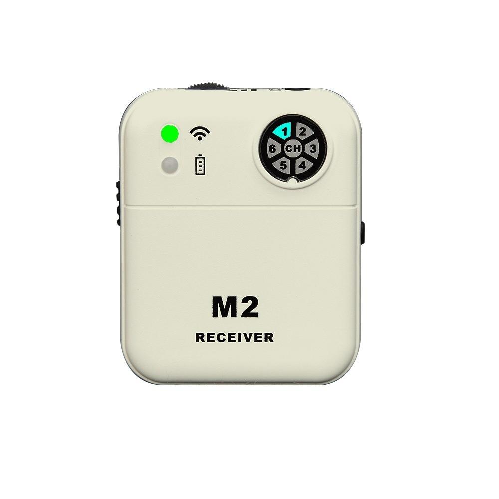 2.4G Mono/Stereo Wireless in Ear Monitor System with Transmitter Clip on Receiver Stage Monitoring for Singer/Musicians/Live Performance