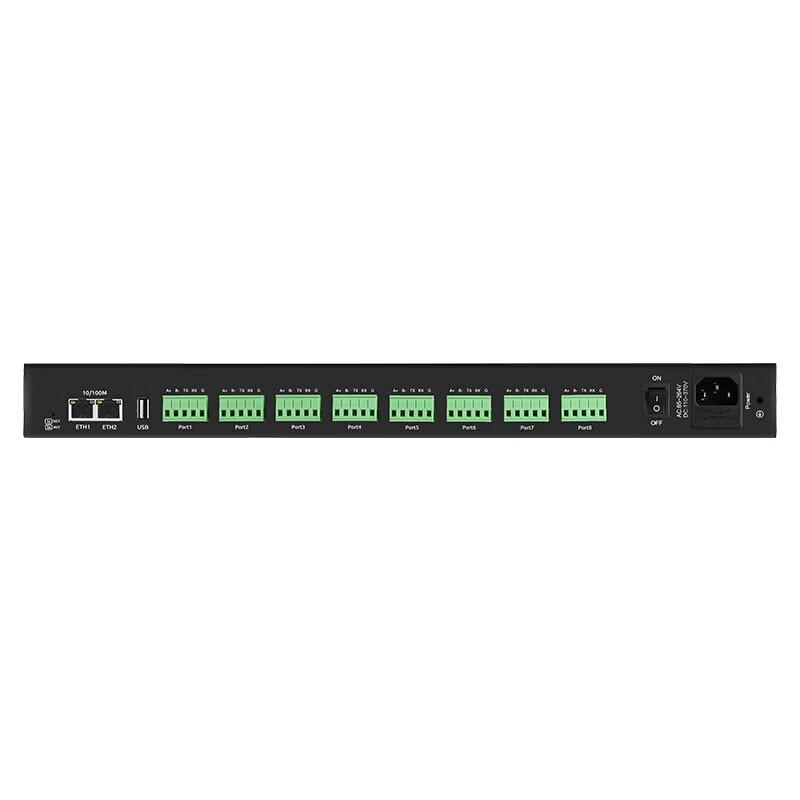 Maiwei 8-Port RS232/RS485 Industrial Rack-Mount Serial Server