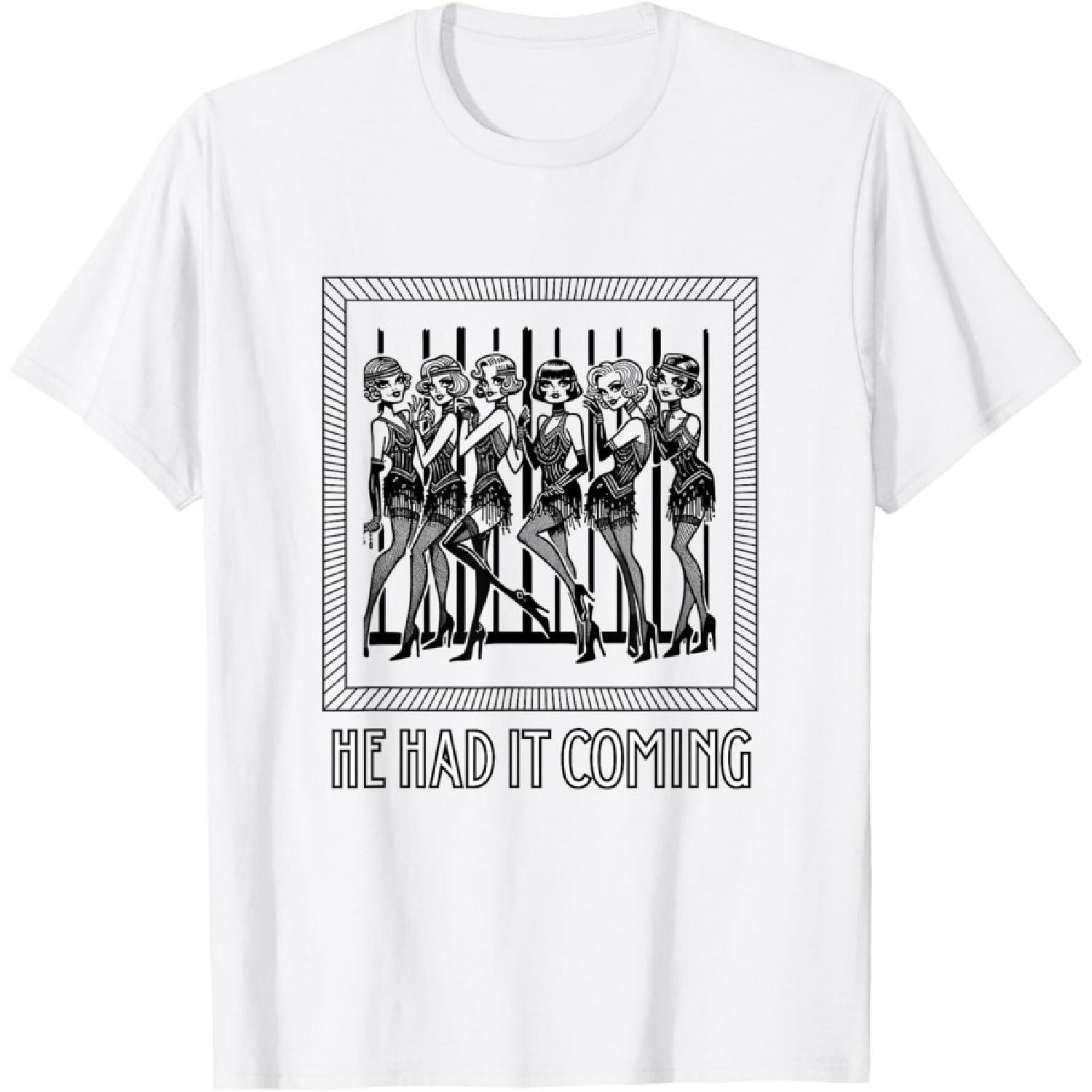 

Stage Notes Chicago He Had It Coming Art Deco 1920s Musical Theatre Jazz T-Shirt S белый