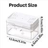 Press Type Sink Drain Soap Dispenser Sponge Holder Kitchen Detergent Container  Kitchen Use