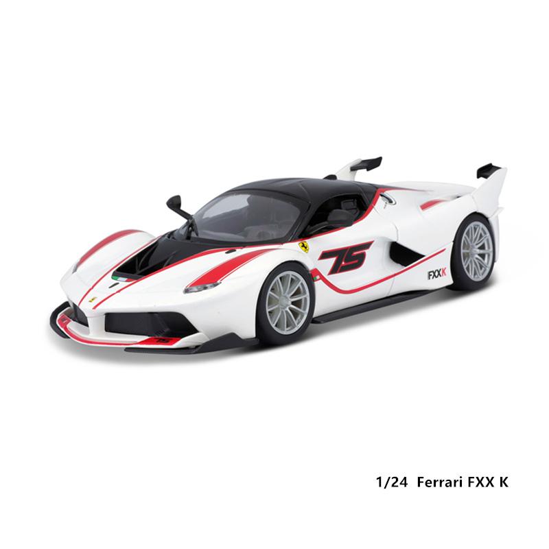 Bburago 1:24 2024 Ferrari 499P LMH FORMULA RACING 250GTO FXXK 458 Alloy Luxury Vehicle Diecast Cars Model Toy Collection Gift