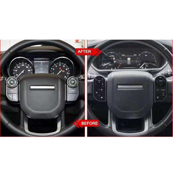 6 Stuks LCD Raamhefknoppen voor Land Rover Range Rover, Sport, Discovery, Executive (Oude naar Nieuwe Modellen)