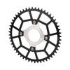 52T 104BCD Sprocket Spider Adapter Aluminium Alloy High Hardness Drive Chainring for Bafang Mid Motor BBS01 BBS02 Black