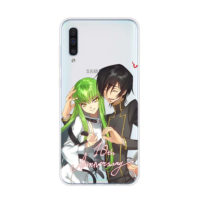 Anime Code Geass Lelouch For Samsung Galaxy A90 A80 A70 A60 A50 A40 A30 A20S A20E A10 A10E A10S S8 S7 S6 Edge Phone Case