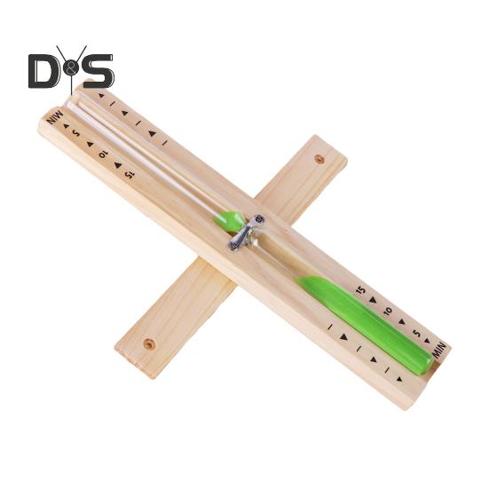Clessidra per sauna con timer da 15 minuti, conto alla rovescia, in vetro resistente al calore, girevole, in legno resistente, per spa, studio, camera da letto
